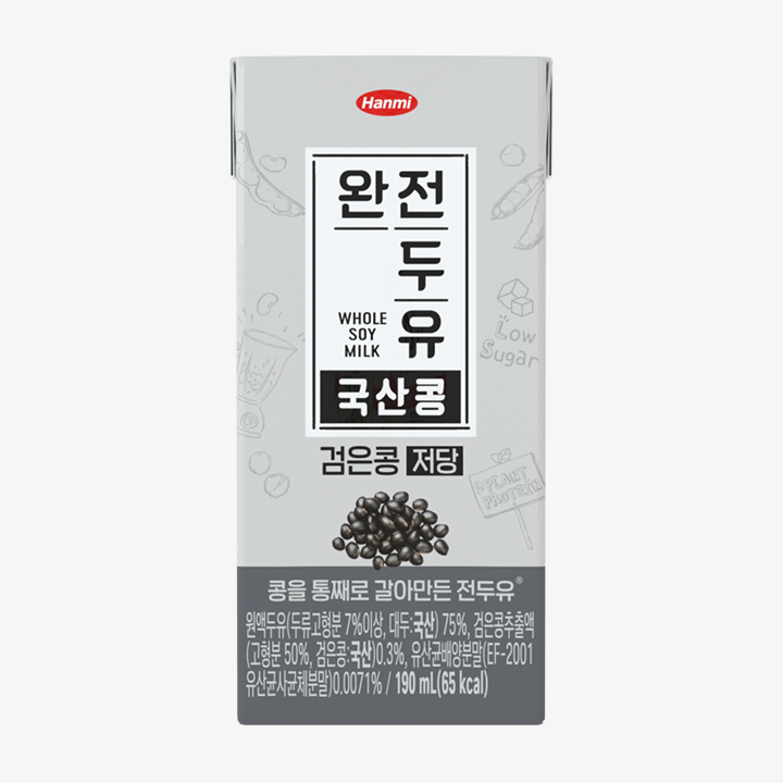 Whole Soymilk Korean soybean Black Soybean Low Sugar