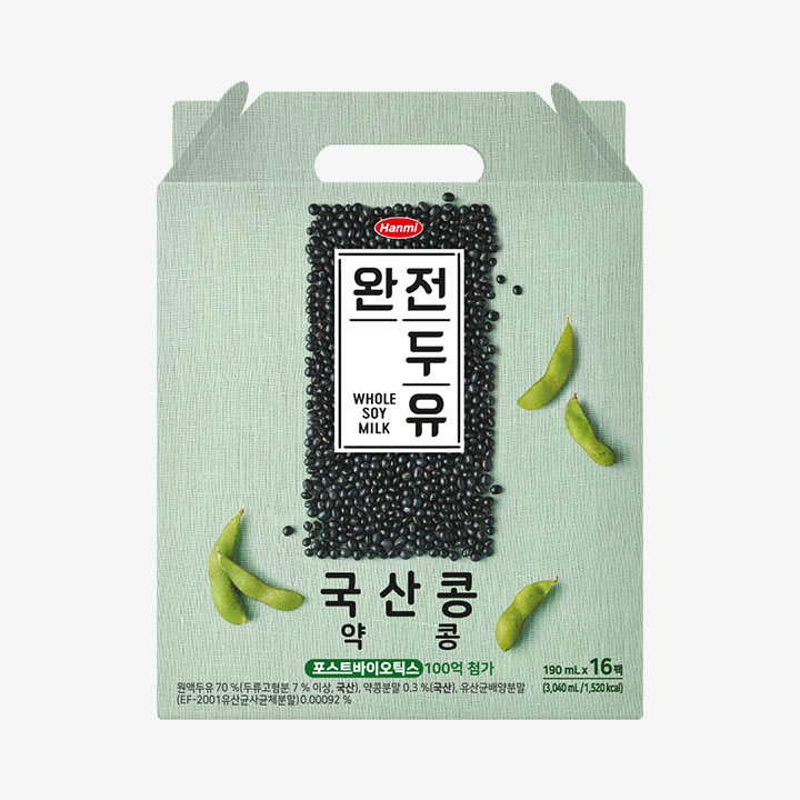 Whole Soymilk Korean Soybean & Yakkong